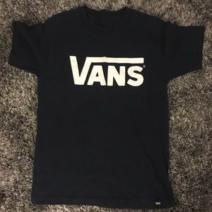 Cotton navy blue t-shirt